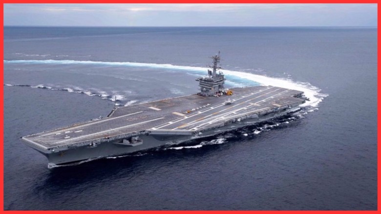 মার্কিন বিমানবাহী রণতরীতে ইরানের হামলা