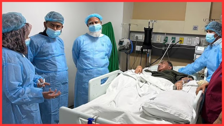 মির্জা আব্বাসকে দেখতে হাসপাতালে শফিকুর রহমান