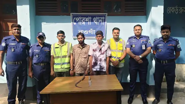 নওগাঁর পোরশায় গ্রামের রাস্তায় দস্যুতা, ২৪ ঘন্টায় কুখ্যাত আন্তজেলা ডাকাত/দস্যু ০২…...