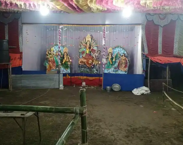 দুর্গাপূজার মণ্ডপে আরতি দেওয়ার সময় হৃদরোগে আক্রান্ত হয়ে নারী