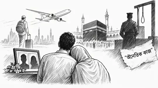 প্রবাসীর মরদেহের মিছিল ও কাঠামোগত প্রশ্ন