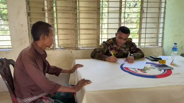 পার্বত্য অঞ্চলের দুর্গম এলাকায় সেনাবাহিনীর ফ্রি মেডিকেল ক্যা