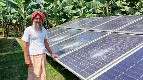 গাংনীতে দুর্বৃত্তদের হামলায় সোলার প্যানেল ক্ষতিগ্রস্ত, সেচ 