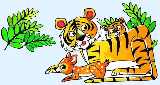 সুন্দরবনের জাতীয় পশু বাঘের আচরণ এবং টিকে থাকার লড়াই