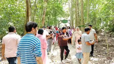 অবকাশে মৌলভীবাজারে ভ্রমণপিপাসুদের ভিড়, নিরাপত্তা নিশ্চিত করত