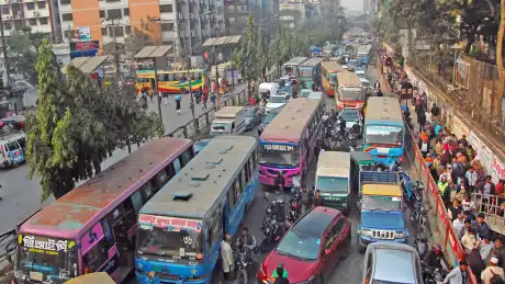 যানজট কমাতে রাজধানীতে চার নতুন উদ্যোগ...