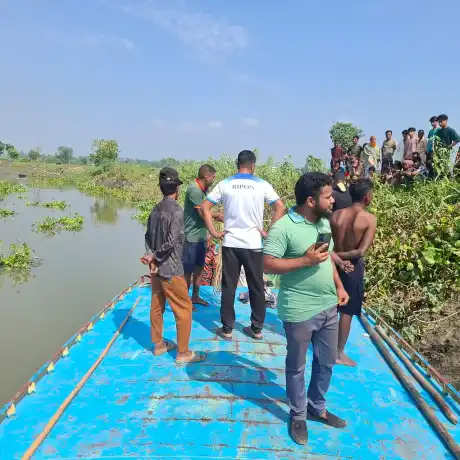 ডুবে নিখোঁজের ৪১ ঘণ্টা পর নদ থেকে তরুণের মৃতদেহ উদ্ধার