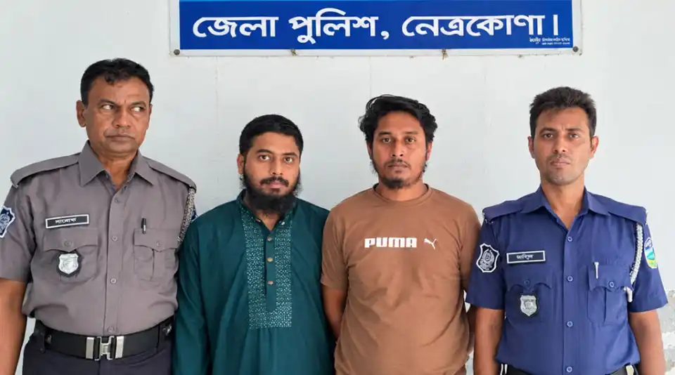 নেত্রকোনায় পোশাককর্মী ধর্ষণ, গ্রেপ্তার দুই