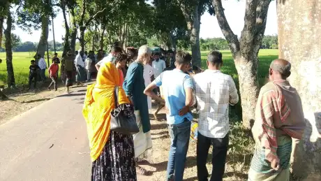 নেত্রকোনায় ইজিবাইকের ধাক্কায় এক পথচারী নারীর মৃত্যু