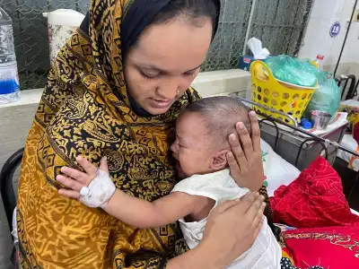 সঠিক সময়ে চিকিৎসা না পাওয়ায় ঝুঁকিতে হামে আক্রান্ত শিশুরা...