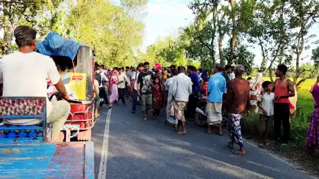 ঠাকুরগাঁওয়ে সড়ক দুর্ঘটনায় নিহত ১, আহত ১...