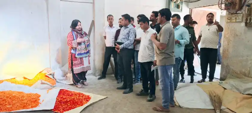 সৈয়দপুরে ক্ষতিকর রং দিয়ে চিপস তৈরি, জরিমানা
