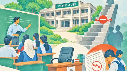 ফলাফল অবনতি ও শিক্ষক বঞ্চনা: দেশের সরকারি কলেজের চিত্র